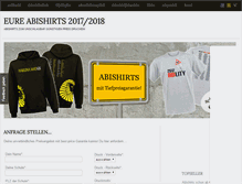 Tablet Screenshot of abishirt-drucken.de